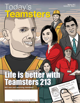 Web Cover—Today's Teamsters Spring 2017